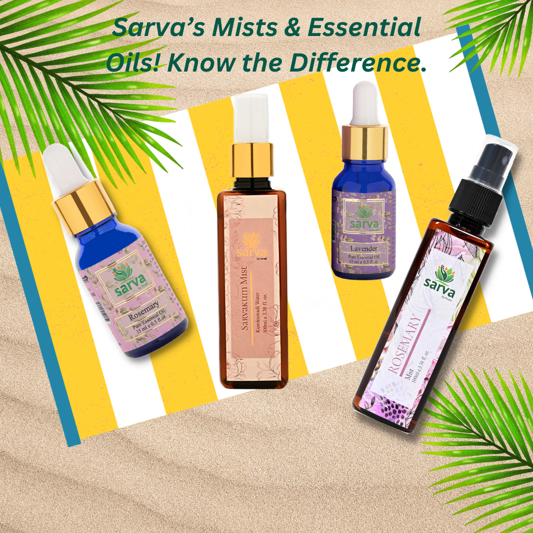 Hydrosols Vs Essential Oils: What's the Difference?