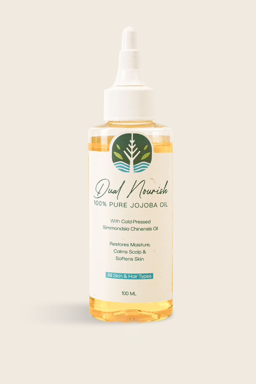 Dual Nourish 100% Pure Jojoba Oil (100 ml)
