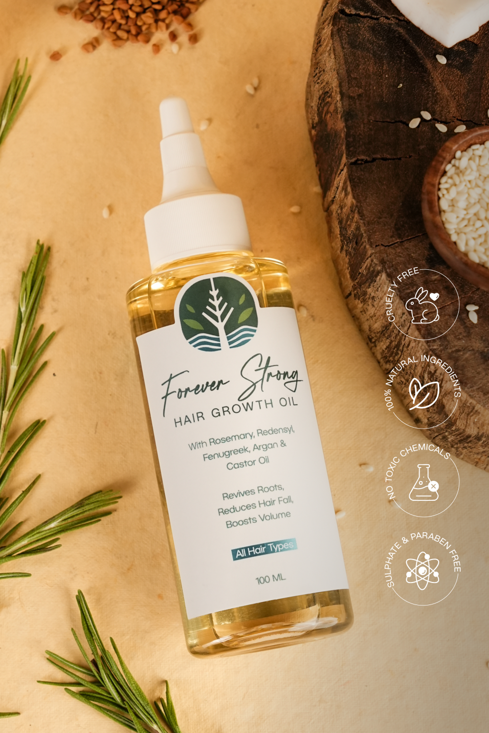 Forever Strong Hair Growth Oil (100ml)