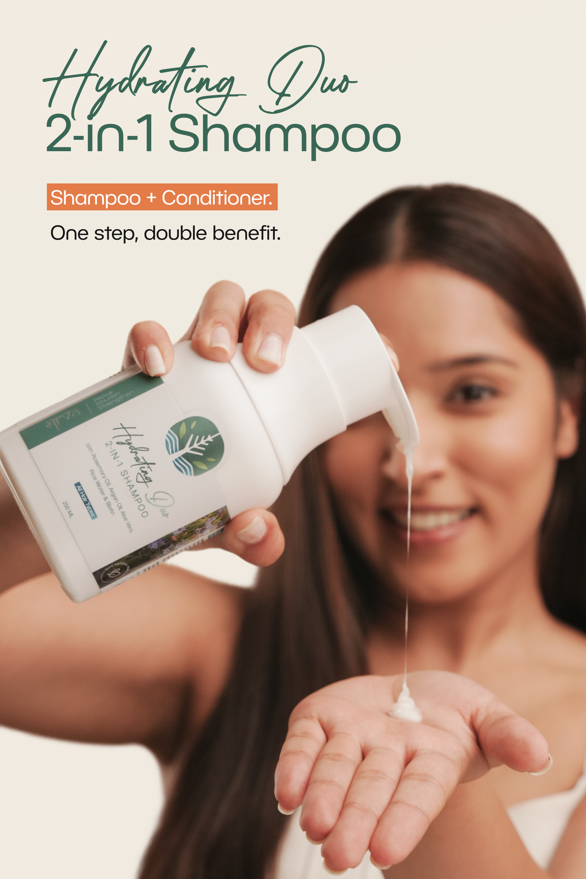 Hydrating Duo 2-in-1 Shampoo & Conditioner (250ml)