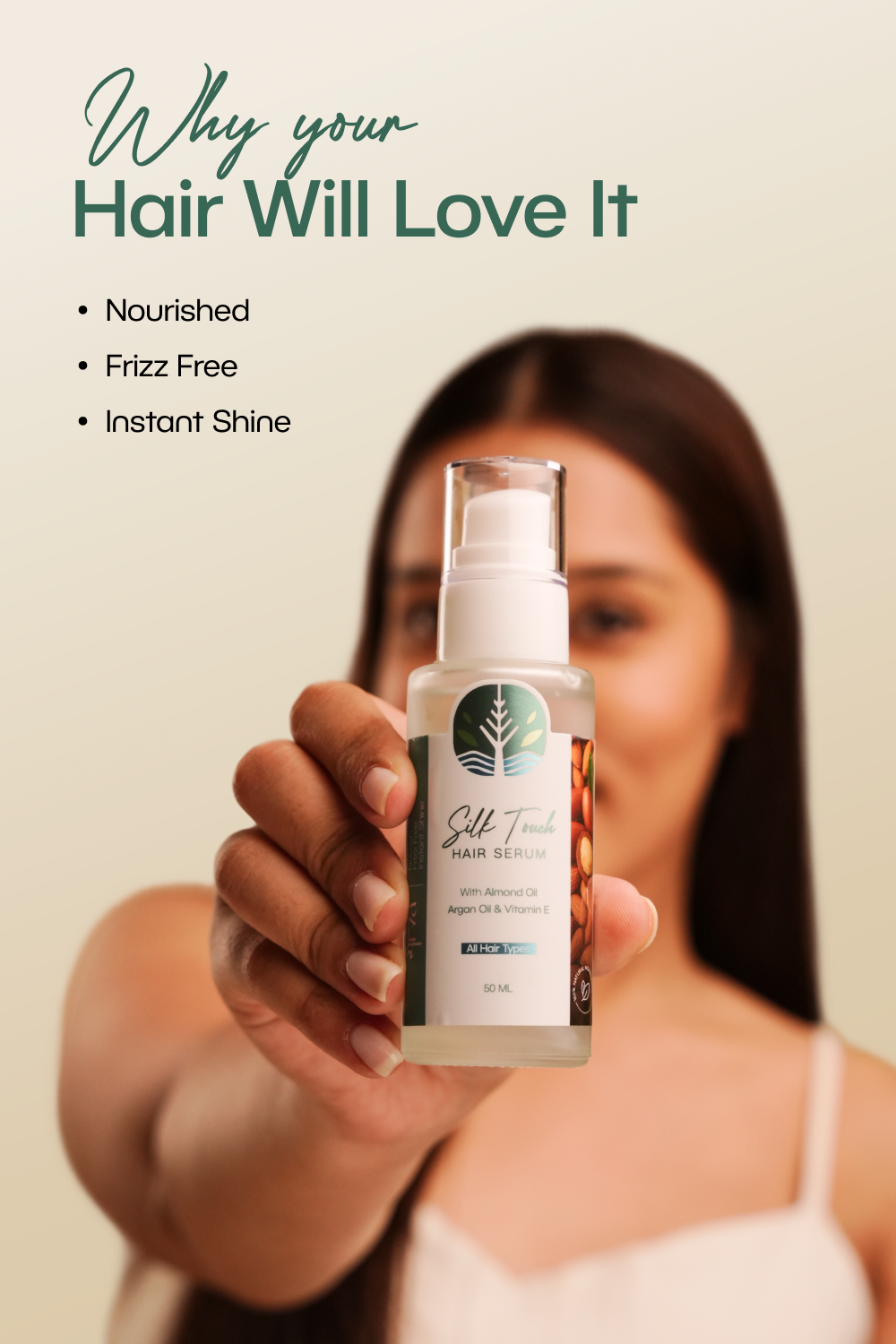 Silk Touch Hair Serum (50ml)