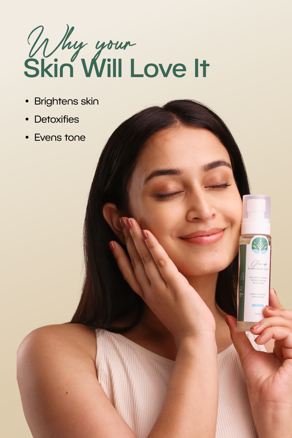 Glow Up Kumkumadi Mist (100 ml)