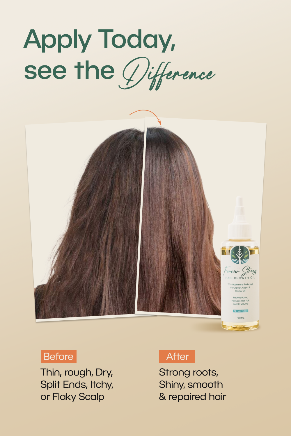 Forever Strong Hair Growth Oil (100ml)