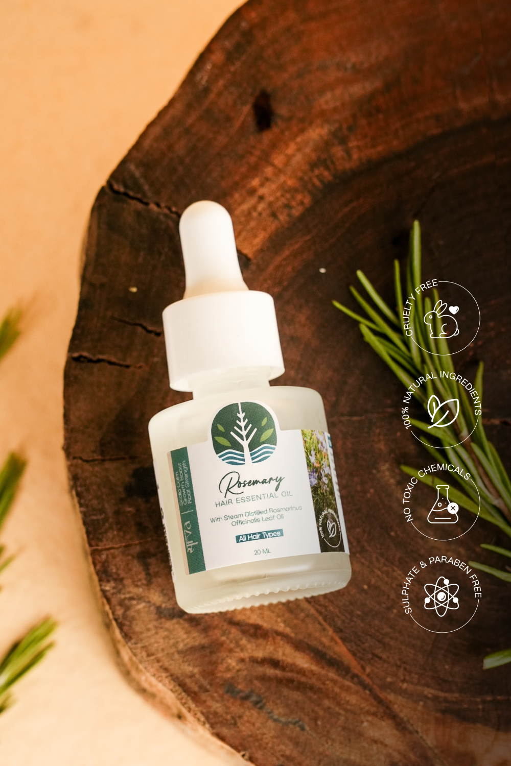 Rosemary Hair Essential Oil  (20ml)